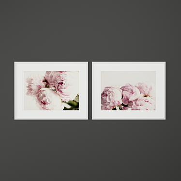 Lush Floral Prints Collection 3D model image 1 