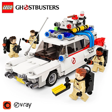 Limited Edition LEGO Ghostbusters Set 3D model image 1 