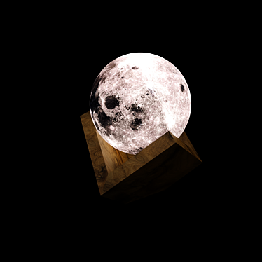 Lunar Glow: Magical Moon Light 3D model image 1 