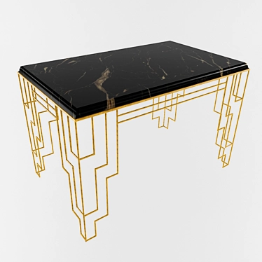 Modern Coffee Table with FBX Files 3D model image 1 