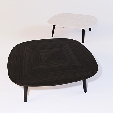 Elegant Fiorile Coffee Table 3D model image 1 