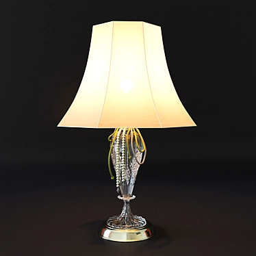 Sleek and Modern Table Lamp 3D model image 1 