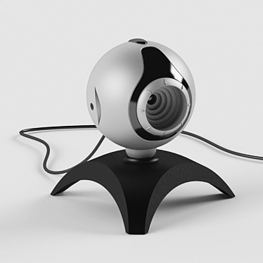 Genius Look 317: Compact Webcam Power 3D model image 1 
