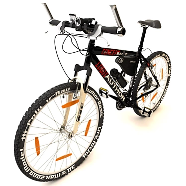 Authentic Author Bike: Loaded with Accessories 3D model image 1 