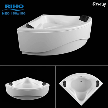 Corner bath RIHO NEO 150x150