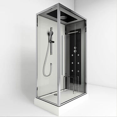 Avanta Premium Shower Cubicle AV-2410E 3D model image 1 