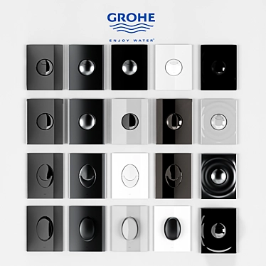 Title: Grohe Skate Air Surf - Innovative Design and Superior Performance 3D model image 1 