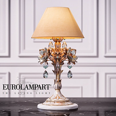 Elegant Desk Lamp Eurolampart 3D model image 1 