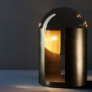 Elegant Softwing Table Lamp 3D model image 1 