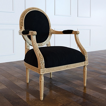 The gilded chair