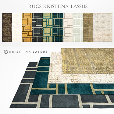 Loomed Rugs Collection: Kristiina Lassus 3D model image 1 