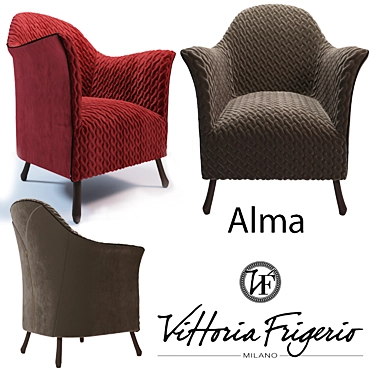 Elegant Vittoria Frigerio-Alma: Timeless Beauty 3D model image 1 