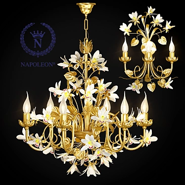 Elegant Sorrento Lighting Collection 3D model image 1 