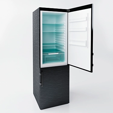 Sophisticated LIEBHERR Fridge 3D model image 1 