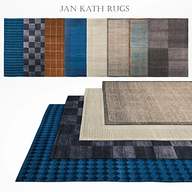 Conceptual Jan Kath Rugs Collection 3D model image 1 