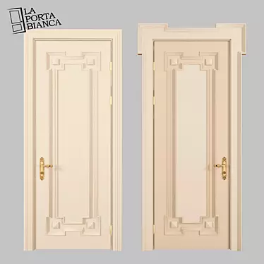 Agnes Interior Door: Quality and Elegance 3D model image 1 