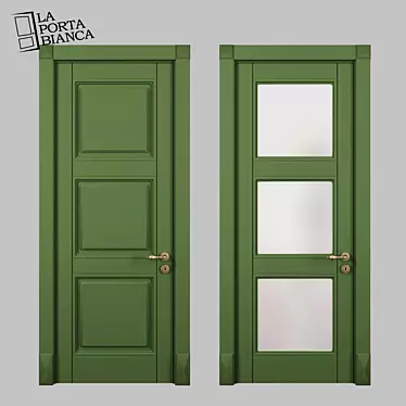 Elegance Embodied: Frida V Interior Door 3D model image 1 