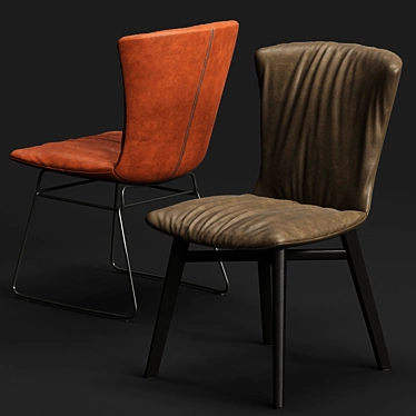  DRAENERT DEXTER Designer Chair 3D model image 1 