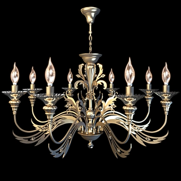 Elegant Maytoni Coperto Chandelier 3D model image 1 