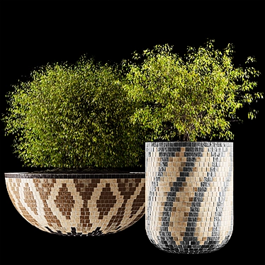 Flowerpot Dark Green