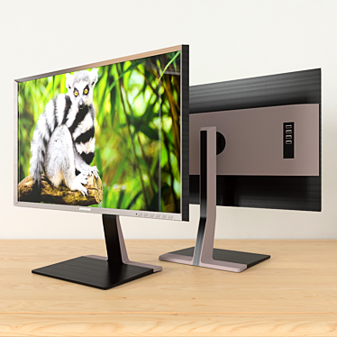 Samsung S27D850T - 27" QHD Monitor 3D model image 1 