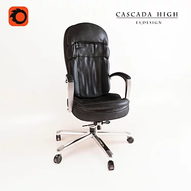 ErgoLux High Back Office Chair 3D model image 1 