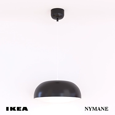 NYMANE Pendant Light - Stylish and Adjustable 3D model image 1 