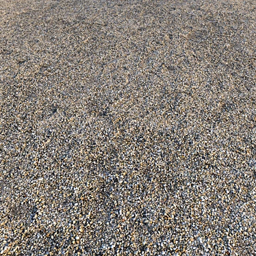 High Gloss Gravel: 4k Textures, Corona Material 3D model image 1 