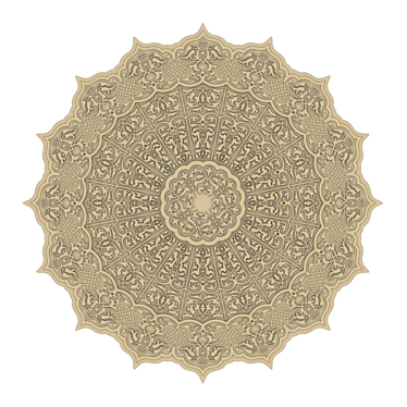 Arabesque: Interior Artistry 3D model image 1 