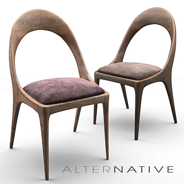 Elegant Sharon Chair for Modern Spaces 3D model image 1 