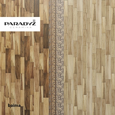 Paradyz Baima Tile Collection 3D model image 1 