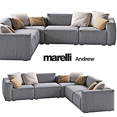 Spacious MARELLI ANDREW: 332x345x83cm 3D model image 1 