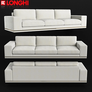 Elegant Longi - Cohen Sofa 3D model image 1 