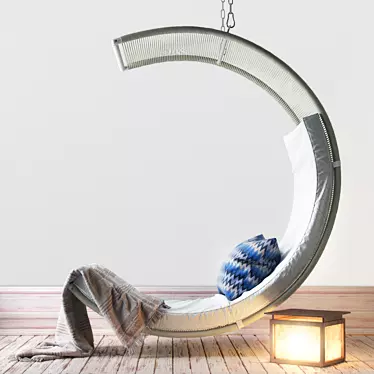 Sunken Bliss Patio Swing 3D model image 1 