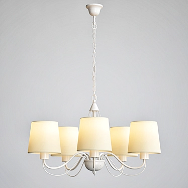 Arte Lamp ORLEAN 5-Light Chandelier 3D model image 1 