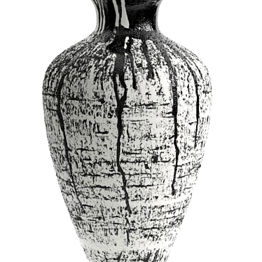 Magma Maxi Textured Vase 3D model image 1 