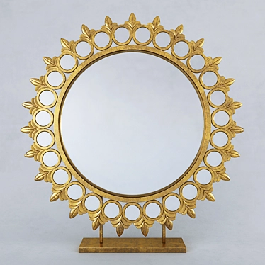 Radiant Reflection: Sun Mirror by Tozai 3D model image 1 