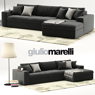 Epika: Stylish and Modular Sofa 3D model image 1 