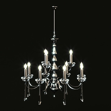 Classic crystal chandelier