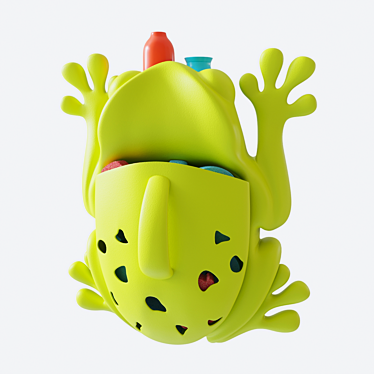 Modern Boon Frog Bathroom Organizer 3D model image 1 