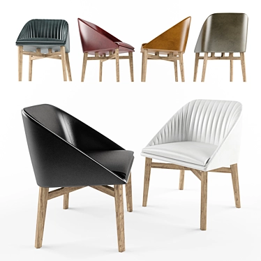 Way Chair: Timeless Icon of Innovation 3D model image 1 