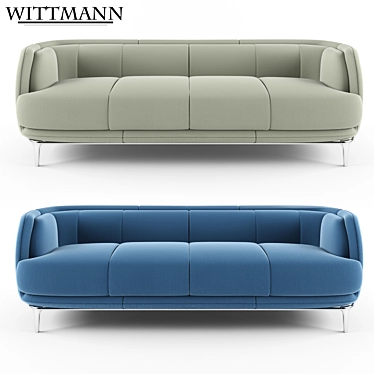 Wittmann Vuelta 4-Seat Sofa 3D model image 1 