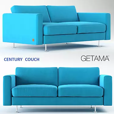 Sleek Getama Century 2 Sofa 3D model image 1 