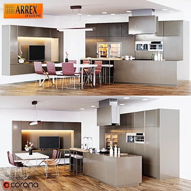 Kitchen Arrex Opale