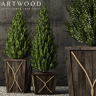 Lush Greenery: 64 Plant Collection 3D model image 1 