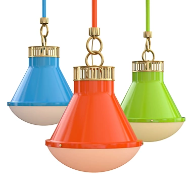 Vintage Vibrant Lamp 3D model image 1 