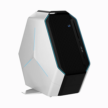 Dell Alienware Area 51 R2 Gaming Case 3D model image 1 