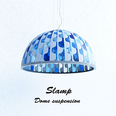 DOME Suspension: Stylish, Illuminating Elegance 3D model image 1 