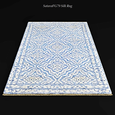 Silk Satara FG79 Carpet 3D model image 1 