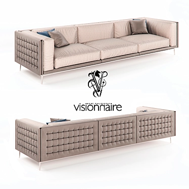 Luxury Legend Sofa: Unmatched Elegance 3D model image 1 